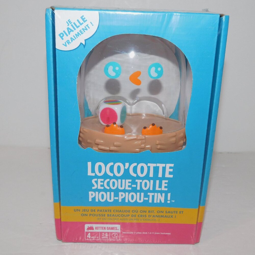LOCO'COTTE - SECOUE-TOI LE PIOU-PIOU-TIN Hurry Up Chicken Butt Game FRENCH NEW